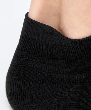 BLACK|1351/490 - OYSHO 3 пары спортивных носков-сникеров с язычком из смесового полиамида