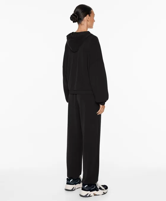 Брюки-джоггеры из ткани с модалом