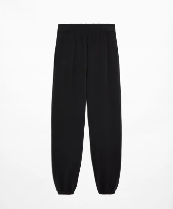 Брюки-джоггеры из ткани с модалом