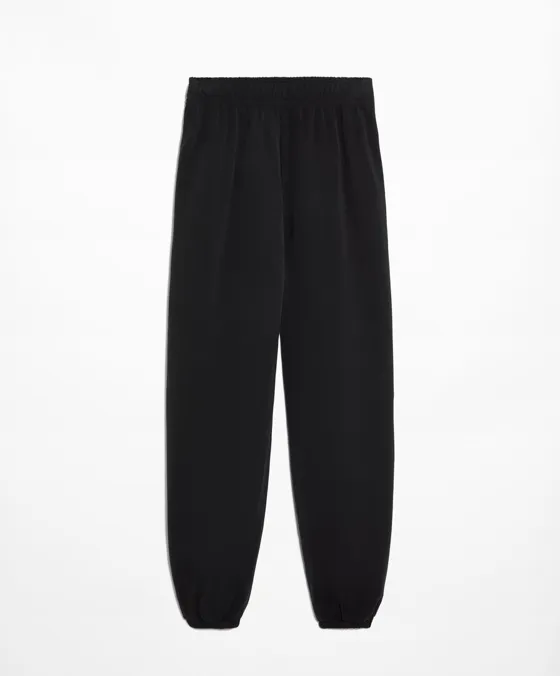 Брюки-джоггеры из ткани с модалом