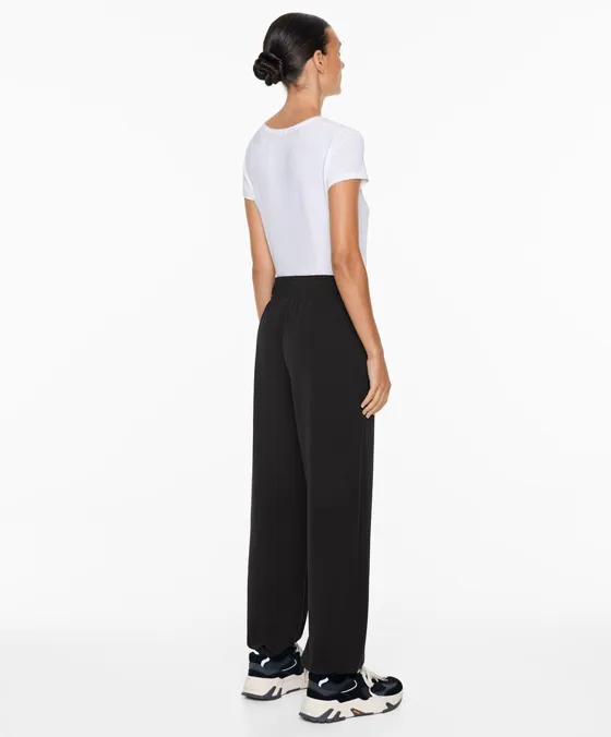 Брюки-джоггеры из ткани с модалом