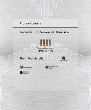 Купить OYSHO Лонгслив PERFORMANCE BASE LAYERS из смесовой мериносовой шерсти