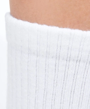 WHITE|2570/490 - OYSHO 3 пары спортивных классических носков из смесового хлопка