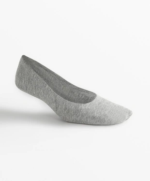 2 PAIRS OF MEDIUM-CUT COTTON BLEND INVISIBLE SOCKS- Заказать в России