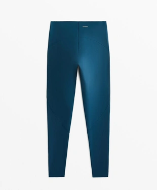 ORION BLUE|1222/254 - OYSHO Базовые компрессионные легинсы COMPRESSIVE длиной до щиколотки