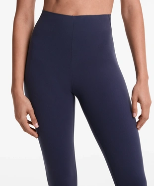 NAVY BLUE|1220/254 - OYSHO Легинсы COMPRESSIVE длиной до щиколотки с компрессионным поясом