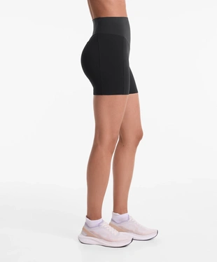 Облегающие шорты COMPRESSIVE с высокой посадкой и карманом, 10 см- Заказать в России