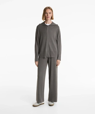 LONG WASHED KNIT JACKET- Заказать в России