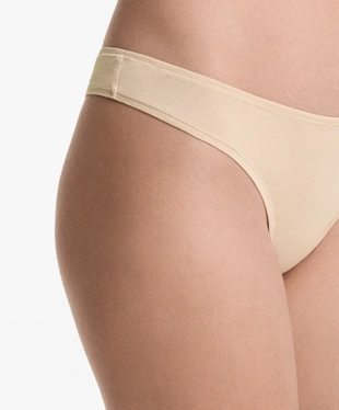 5 COTTON BLEND THONGS- Заказать в России