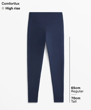 COMFORTLUX HIGH-RISE ANKLE-LENGTH LEGGINGS- Заказать в России