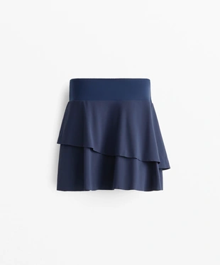 SHORT RUFFLED SKIRT- Заказать в России