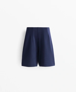 SUPER HIGH RISE BERMUDA SHORTS WITH SOFT-TOUCH MODAL- Заказать в России