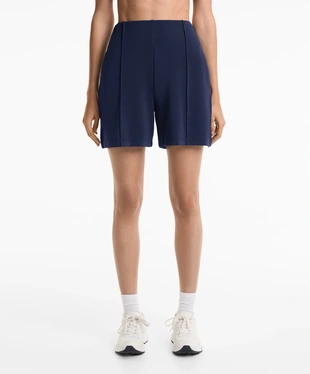 SUPER HIGH RISE BERMUDA SHORTS WITH SOFT-TOUCH MODAL- Заказать в России