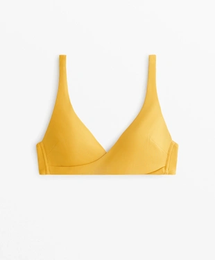 PIQUé CROSSOVER HALTER BIKINI TOP- Заказать в России