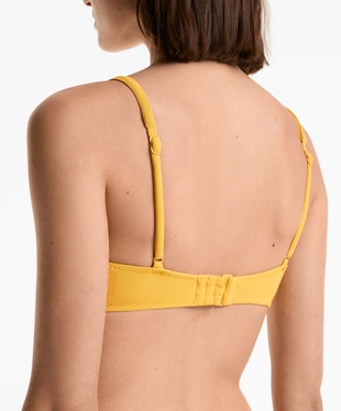 PIQUé CROSSOVER HALTER BIKINI TOP- Заказать в России