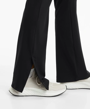 COMFORTLUX SLIT FLARE TROUSERS- Заказать в России