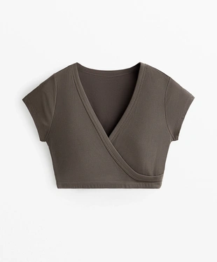 RIB MODAL BLEND CROSSOVER TANK TOP- Заказать в России