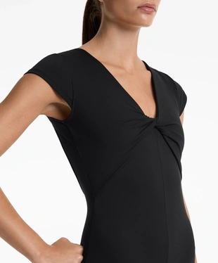 COMFORTLUX OPEN BACK LONG JUMPSUIT- Заказать в России