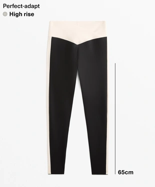 PERFECT-ADAPT HIGH-RISE 65CM ANKLE-LENGTH LEGGINGS WITH V-CUT WAIST- Заказать в России