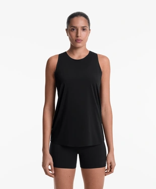 MICROPERFORATED TECHNICAL SLEEVELESS T-SHIRT- Заказать в России