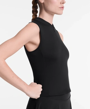 SLEEVELESS ZIP T-SHIRT- Заказать в России