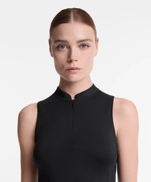 SLEEVELESS ZIP T-SHIRT- Заказать в России