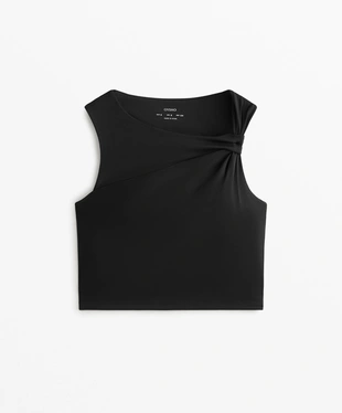 ASYMMETRICAL TWIST COMFORTLUX TANK TOP- Заказать в России