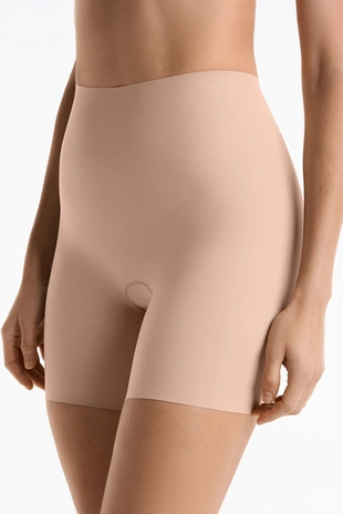 HIGH-WAISTED INVISIBLE LASER-CUT BIKER LEGGINGS- Заказать в России