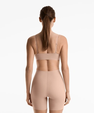 HIGH-WAISTED INVISIBLE LASER-CUT BIKER LEGGINGS- Заказать в России