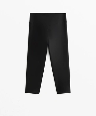 50CM COTTONY HANDFEEL POLYAMIDE CAPRI LEGGINGS- Заказать в России