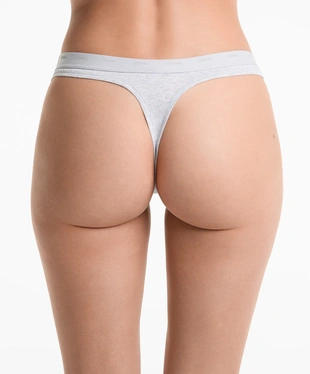 3 COTTON BLEND LOGO THONGS- Заказать в России