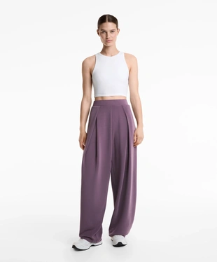 SOFT-TOUCH MODAL COCOON TROUSERS- Заказать в России