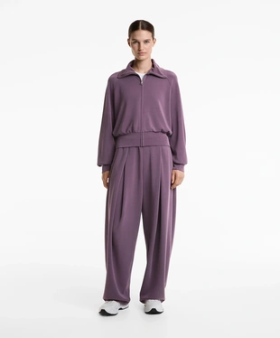 SOFT-TOUCH MODAL COCOON TROUSERS- Заказать в России