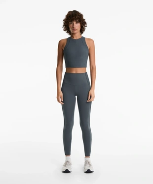 COMFORTLUX HIGH RISE SIDE RIB 65CM ANKLE-LENGTH LEGGINGS- Заказать в России