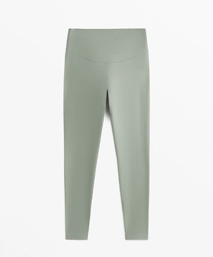 COMFORTLUX HIGH RISE RIB ANKLE-LENGTH LEGGINGS- Заказать в России
