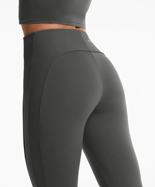 COMFORTLUX HIGH RISE SIDE RIB FLARE TROUSERS- Заказать в России
