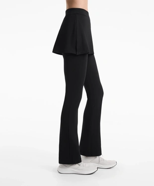 COMFORTLUX HIGH RISE FLARE TROUSERS WITH SKIRT- Заказать в России