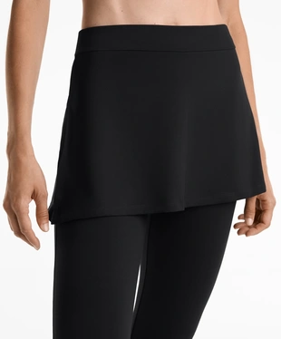 COMFORTLUX HIGH RISE FLARE TROUSERS WITH SKIRT- Заказать в России