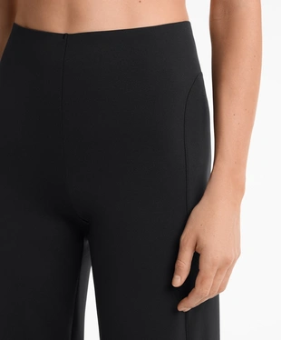 NEOPRENE-EFFECT STRAIGHT-LEG TROUSERS- Заказать в России