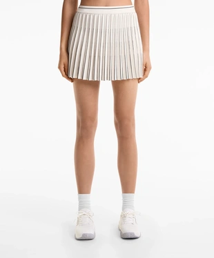 PLEATED SEAMLESS SKIRT- Заказать в России
