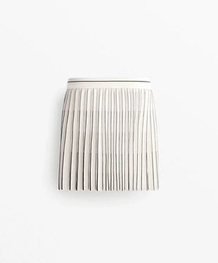 PLEATED SEAMLESS SKIRT- Заказать в России