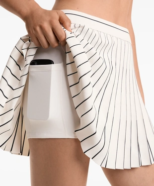 PLEATED SEAMLESS SKIRT- Заказать в России