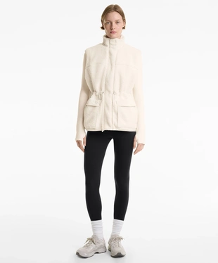 FAUX-SHEARLING GILET- Заказать в России