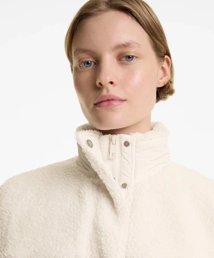 FAUX-SHEARLING GILET- Заказать в России