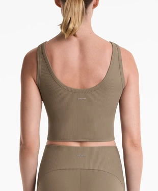 RIB COMFORTLUX OPEN BACK HENLEY TANK TOP- Заказать в России