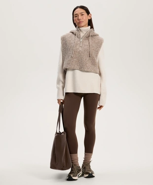 OVERSIZE KNIT ROLL NECK JUMPER- Заказать в России