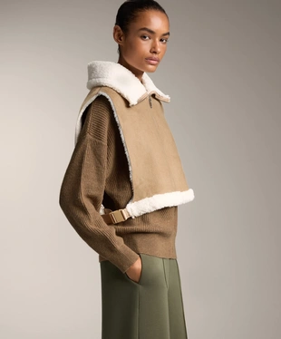 DOUBLE-FACE GILET- Заказать в России