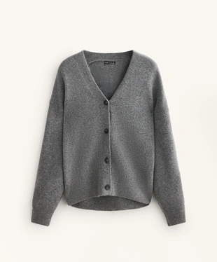 SOFT KNIT BUTTON CARDIGAN- Заказать в России