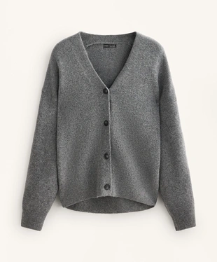SOFT KNIT BUTTON CARDIGAN- Заказать в России
