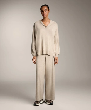 FINE KNIT HOODED JUMPER- Заказать в России